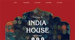 Desktop Screenshot of indiahouseportland.com